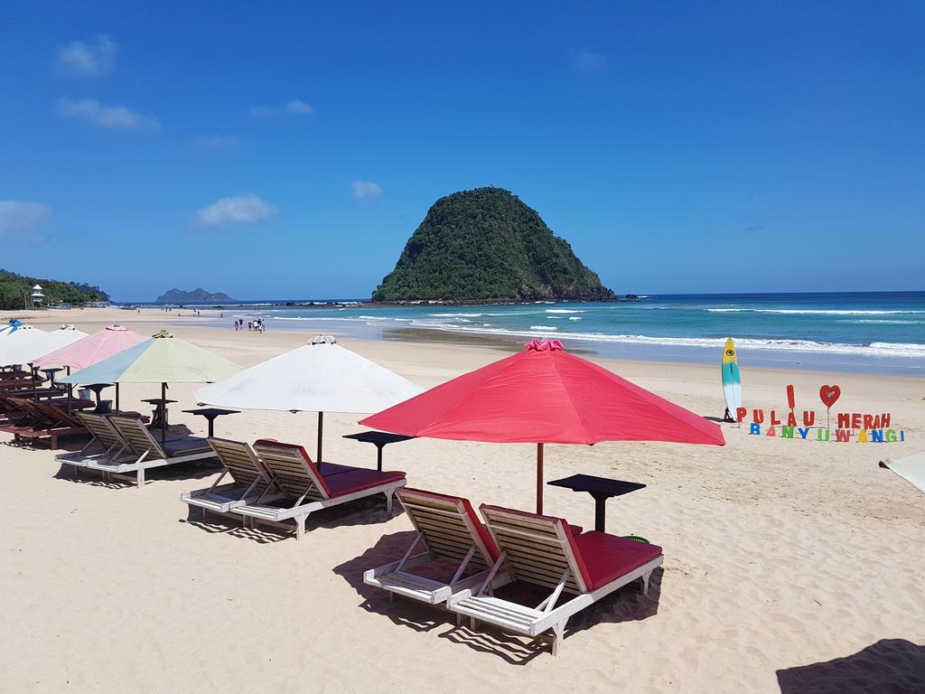 Red Island Bungalows Pasanggaran Esterno foto